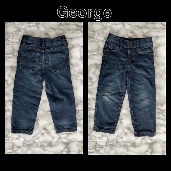 2 pairs of size 3T jeans - Picture 2 of 3